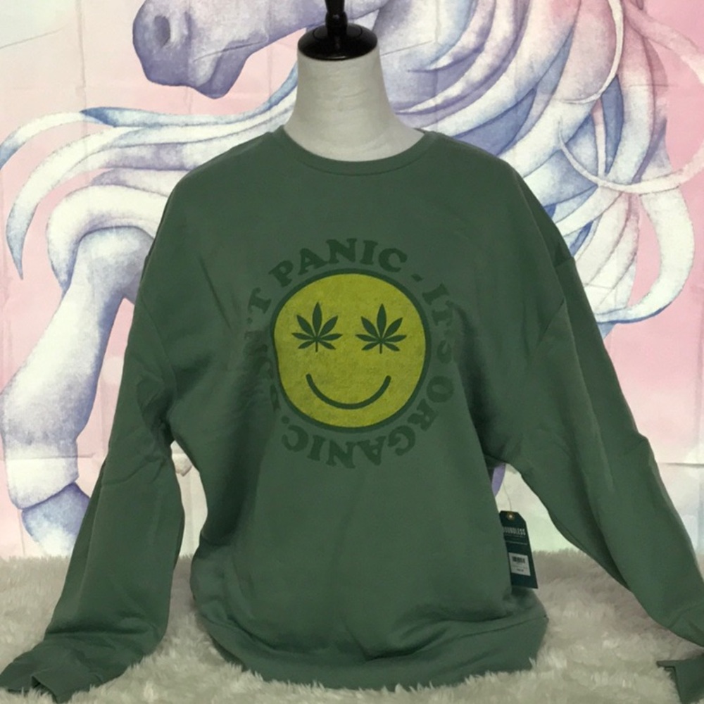 Unisex weed sweatshirt